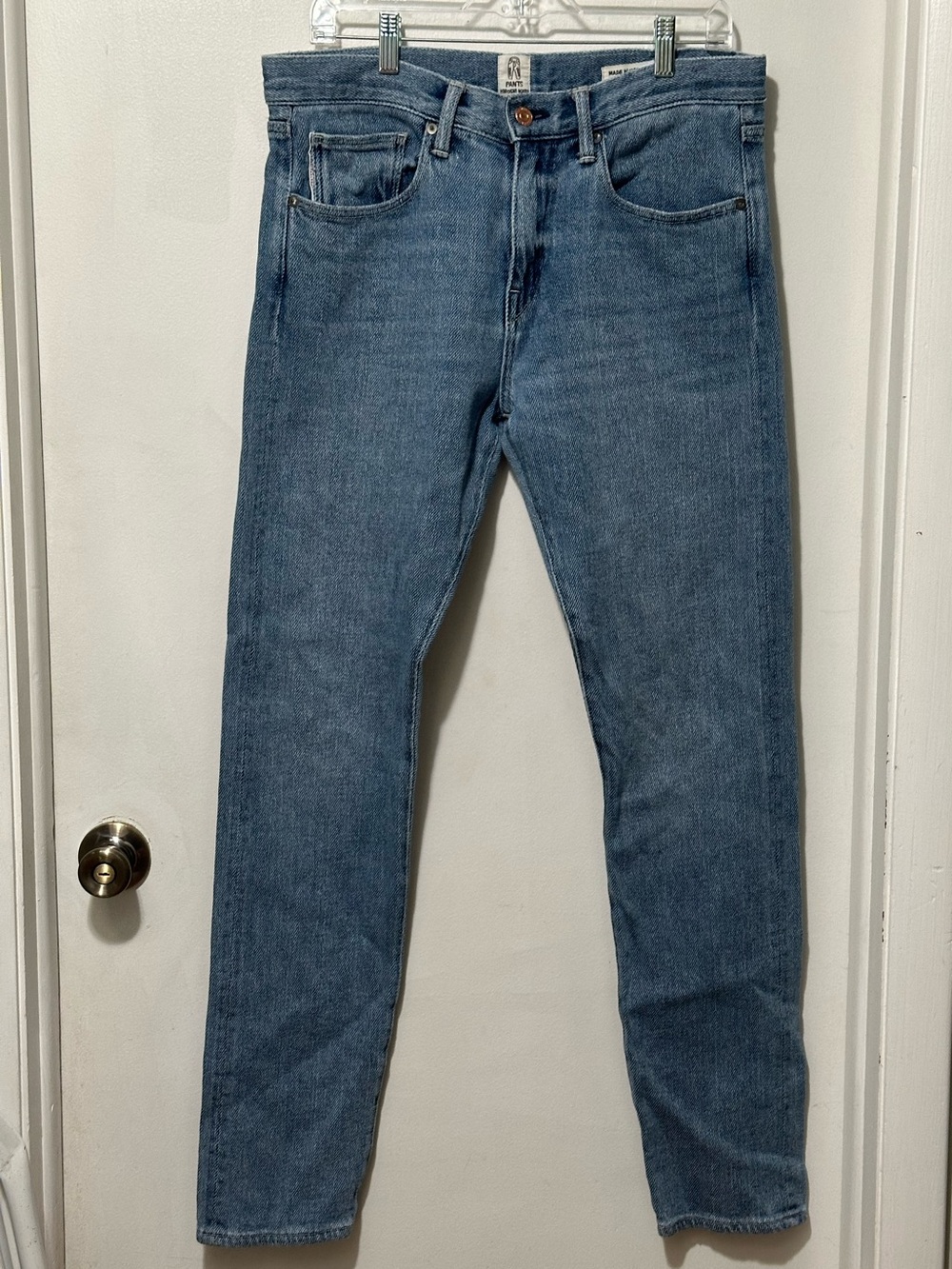 KATO by Hiroshi Kato The Scissors Slim Tapered Ronnie Jeans Made in USA waist 33